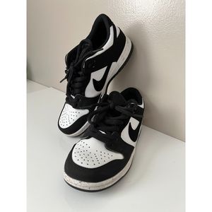Nike SB Dunk Low Pro Retro "Pandas" 2022. Size 7(M)/8.5(W).